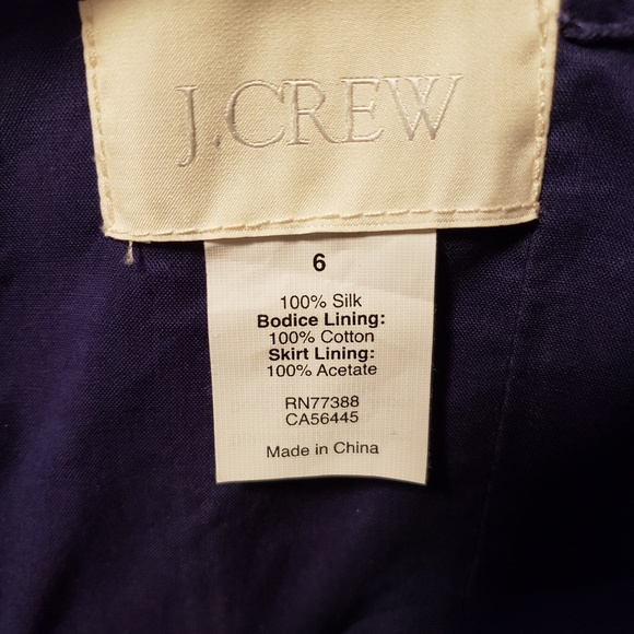 J Crew silk cocktail dress - Picture 4 of 4